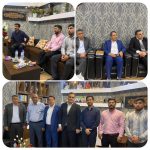 دیدار هیات رئیسه دانشگاه جاوید با رئیس اداره ورزش و جوانان شهرستان جیرفت