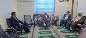 دیدار هیات رئیسه دانشگاه جاوید با امام جمعه شهرستان جیرفت