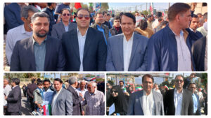 حضور ریاست دانشگاه در راهپیمایی 22 بهمن 1404