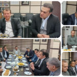 نشست تعاملی هیات رئیسه دانشگاه با ریاست و معاونین دانشگاه جیرفت
