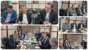نشست تعاملی هیات رئیسه دانشگاه با ریاست و معاونین دانشگاه جیرفت